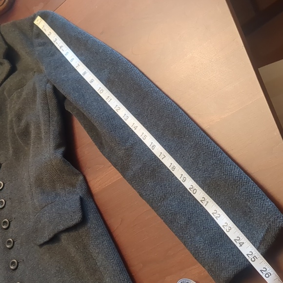 Free People Boyfriend Woolie Wool Jacket size 8 - Picture 6 of 11